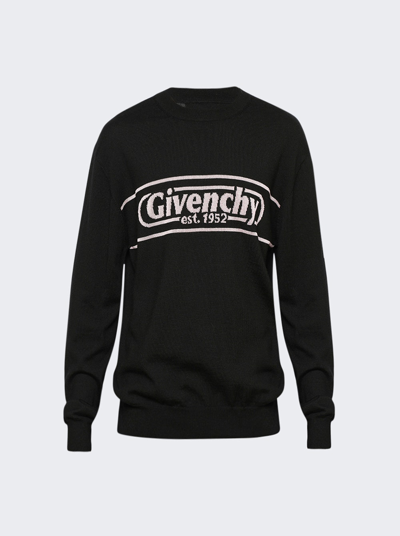 Shop Givenchy Merino Crewneck Sweater