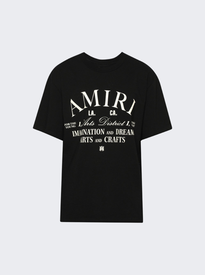 Shop Amiri Arts District Tee In Black