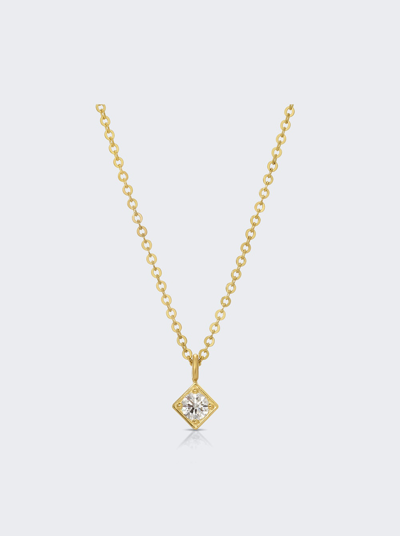 Shop Isa Grutman Diamond Necklace In 14k Gold