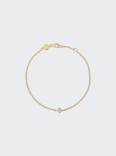Shop Isa Grutman Diamond Bracelet In 14k Gold