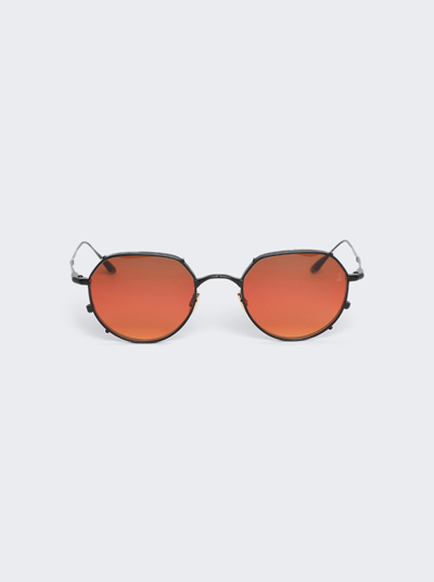 Shop Jacques Marie Mage Hartana Sunglasses In Tropic Orange