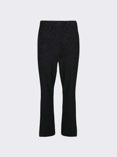Shop Misbhv Towelling Monogram Trousers In Black