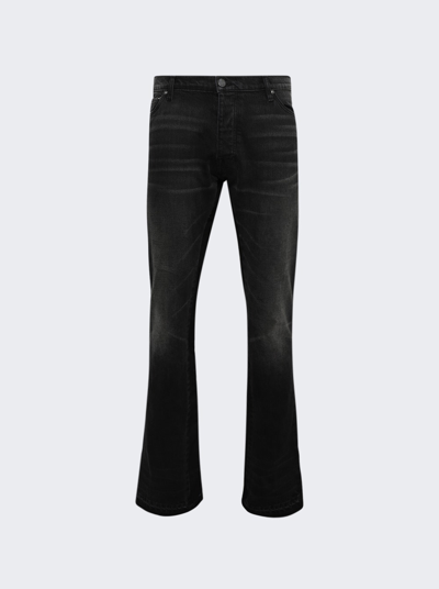 Shop Paris Laundry Flared Jean In Washed Black