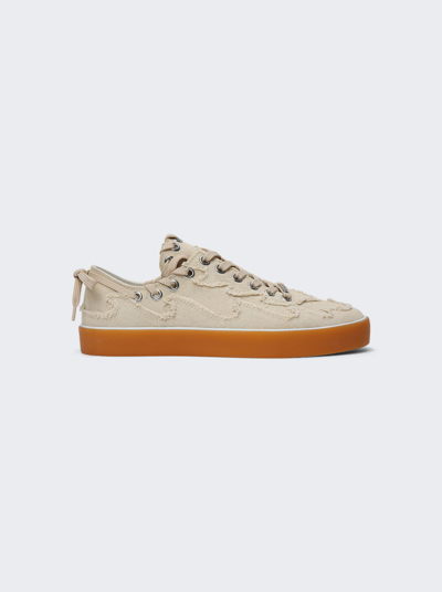 Shop Bluemarble Kellys Twill Sneakers In Cream