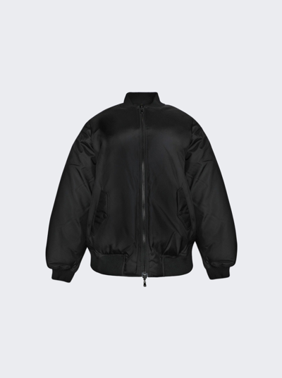 Shop Wardrobe.nyc Reversible Bomber Jacket In Black