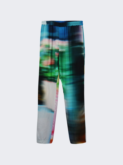 Shop Dries Van Noten Parkino Pants In Multicolor