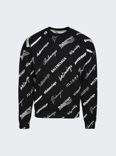 Balenciaga sweater 2025 logo