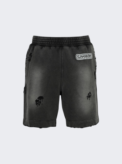 Shop Givenchy New Board Shorts In Black