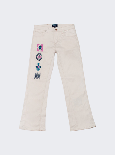 Shop United Rivers Otter Creek Denim Jeans In White