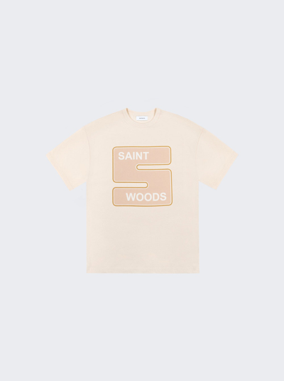 Shop Saintwoods You Go Tee In Natural