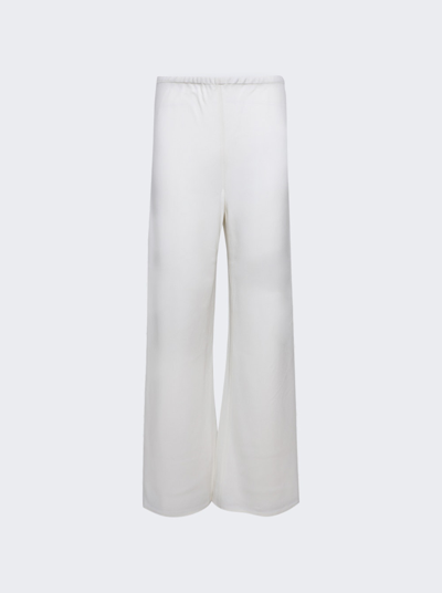 Shop Wardrobe.nyc Bias Cut Pants In White