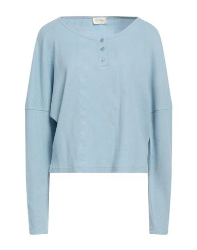 Shop American Vintage Woman Sweater Sky Blue Size Xs/s Cotton