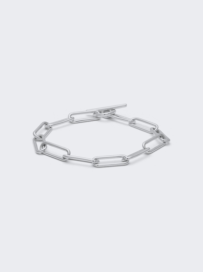 Shop Maor Ovalado Bracelet In Silver