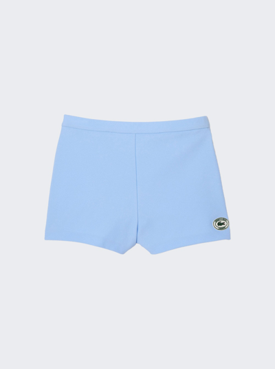 Shop Sporty And Rich X Lacoste Sport Shorts In Panorama And Marine
