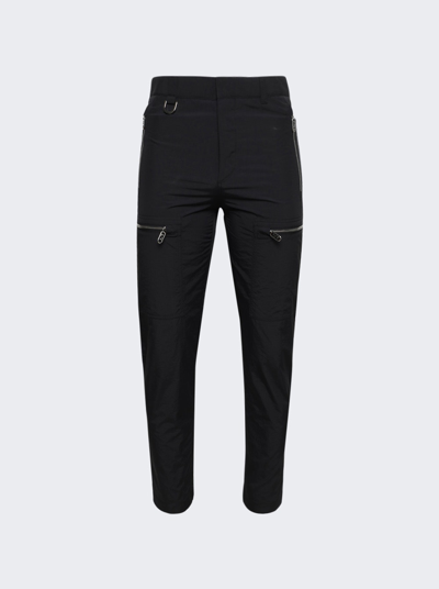 Shop Fendi Tech Nylon Pants In Black