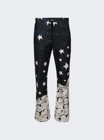 Shop Amiri Crescent Moon Pajama Pant In Multicolor