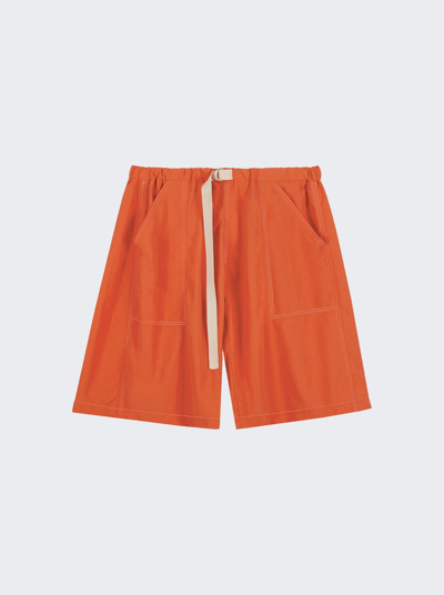 Shop Ouest Paris Oversized Climbing Shorts In Orange