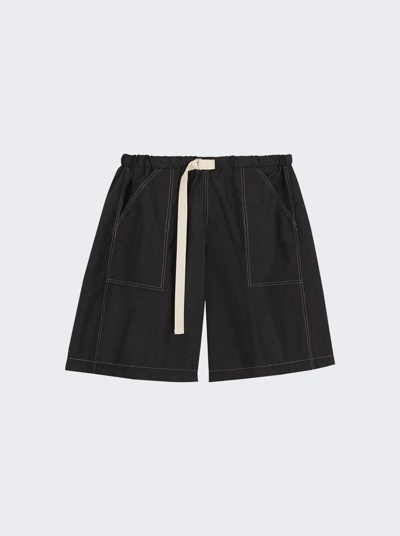 Shop Ouest Paris Oversized Climbing Shorts In Black