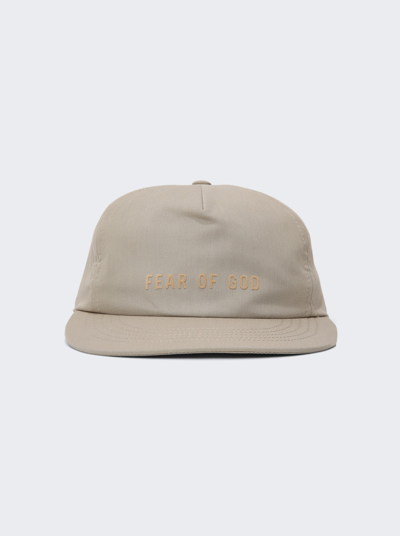 Shop Fear Of God Eternal Cotton Hat In Dusty Beige