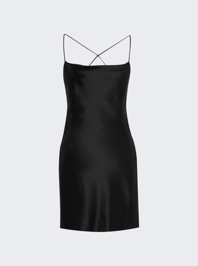 Shop Saint Laurent Mini Dress In Black
