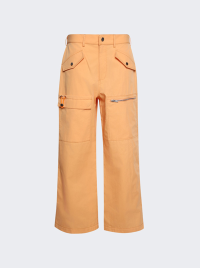 Shop Dion Lee Slouchy Pocket Pant In Washed Orange
