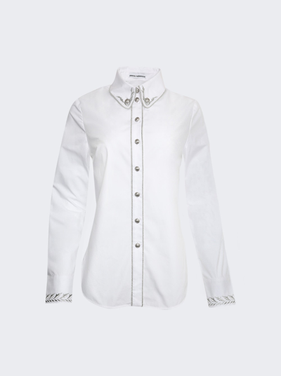 Shop Rabanne Classic Shirt In White