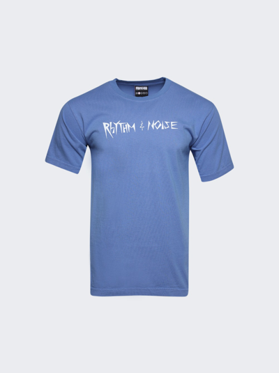 Shop Franchise Rhythm & Noise Tee In Periwinkle