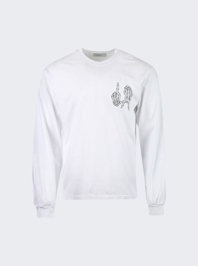 Shop Local Authority La Bones Long-sleeve Shop Tee In White