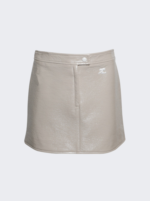 COURRÃGES - Vinyl Mini Skirt