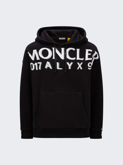 Shop Moncler Genius X Alyx Hyke Hoodie In Black