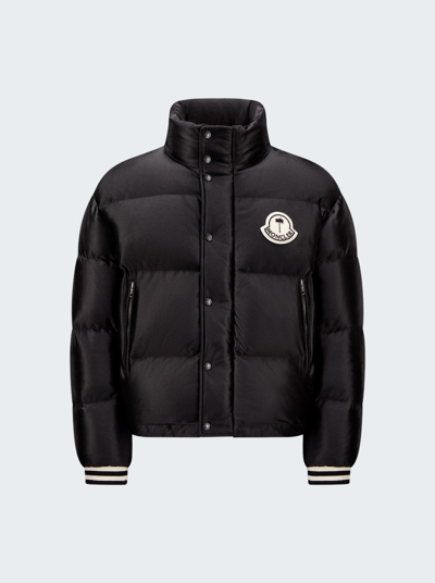 Shop Moncler Genius X Palm Angels Wharram Jacket In Black