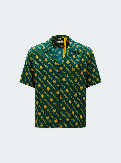 Shop Moncler Genius X Palm Angels Shirt In Green