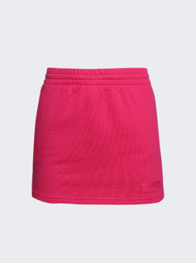 Shop Vetements Push-up Molton Mini Skirt In Hot Pink