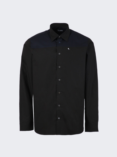 Shop Raf Simons Americano Shirt In Black