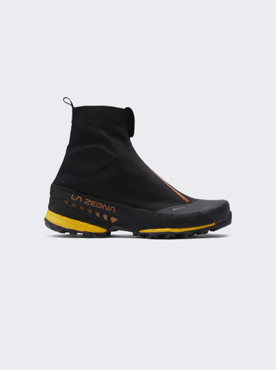 Shop Zegna X La Sportiva Sneaker Boots Black