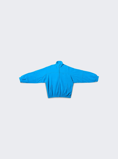 Shop Balenciaga Tracksuit Jacket In Blue
