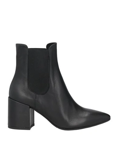 Shop Bruglia Woman Ankle Boots Black Size 10 Soft Leather