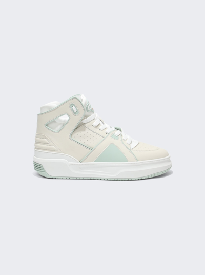 Shop Just Don Basketball Courtside High-top Sneakers In Green