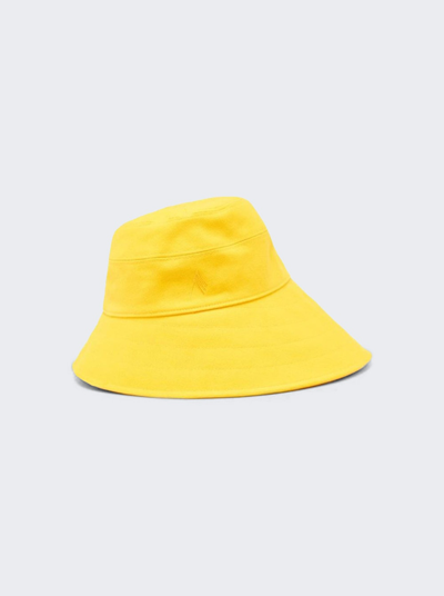 Shop Attico Bucket Hat In Sunny Yellow
