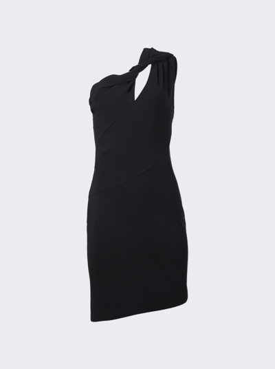 Shop Givenchy One-shoulder Cut-out Mini Dress