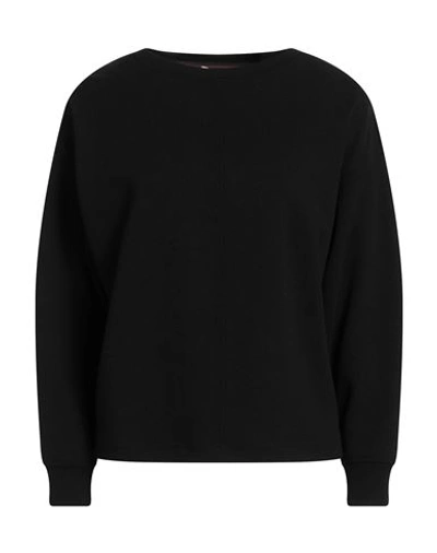Diana Gallesi Woman T-shirt Black Size 10 Polyester, Elastane In Black