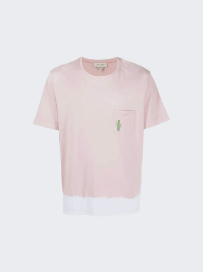 Shop Nick Fouquet Victor Embroidered Crewneck T-shirt Pink