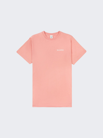Shop Sporty And Rich New Health T-shirt In Flamingo