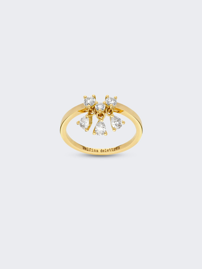 Shop Delfina Delettrez Dancing Diamonds Ring