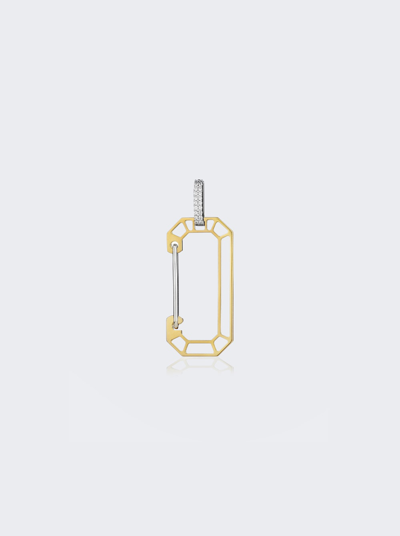 Eéra Anima Chiarra Small Earring In Yellow Gold