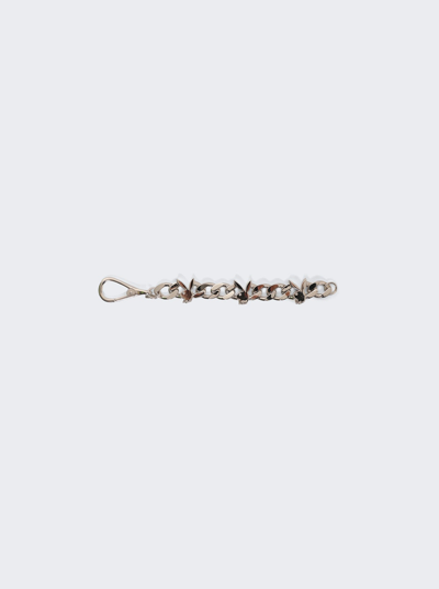 Shop Hatton Labs Xl Cuban Bunny Motif Bracelet In Silver