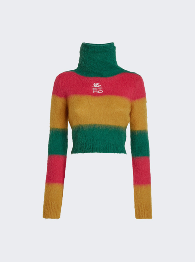 Shop Etro Classic Sweater In Multicolor