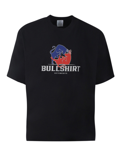 Shop Vetements Bullshirt T-shirt