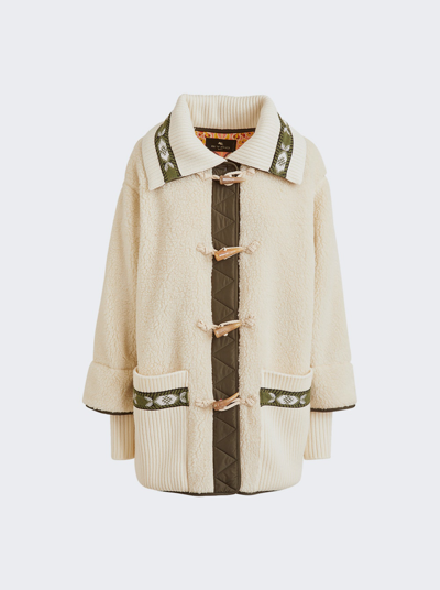 Shop Etro Classic Outerwear In Bianca White