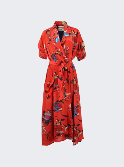 Shop Chufy Peter Robe In Hudie Red